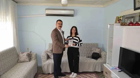 Aydın'da Kaymakam Öğrencileri Ziyaret Etti