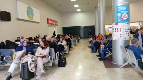 Samsun'da Uçak Martı Sürüsüne Çarptı