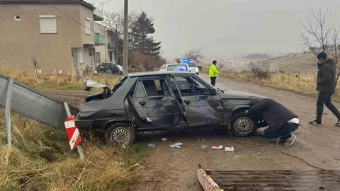 Afyonkarahisar'da Trafik Kazası