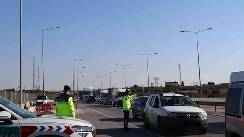 Mersin'de Trafik Denetimleri Devam Ediyor