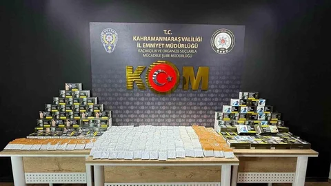 Kahramanmaraş'ta Kaçakçılık Operasyonu Yapıldı