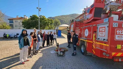 Muğla'da Gönüllü İtfaiyecilik Eğitimi Başlıyor