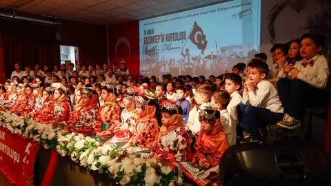 Gaziantep'te 25 Aralık Coşkusu Yaşandı