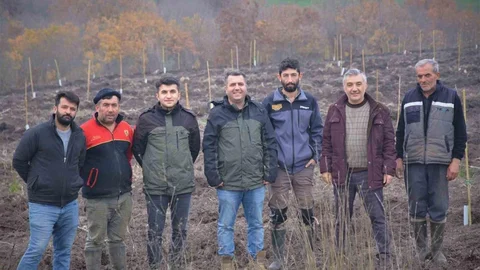 Manyas’ta Ağaçlandırma Çalışması