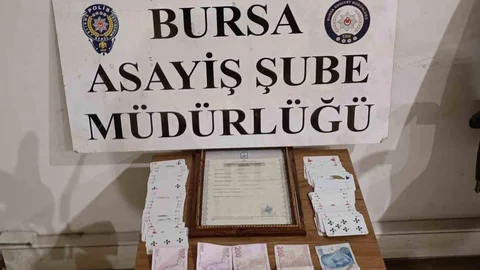 Bursa'da Kumar Denetimi Gerçekleştirildi