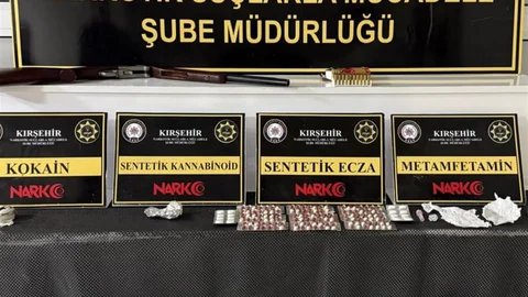 Kırşehir'de Uyuşturucu Operasyonu Yapıldı