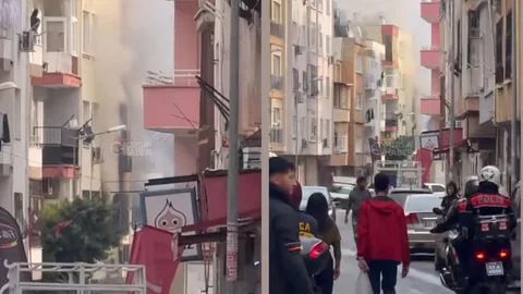 Hamidiye Mahallesi’nde Yangın: Ekipler Seferber Oldu