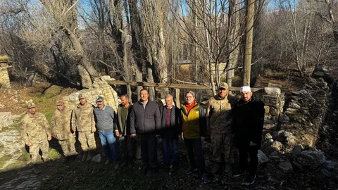 Erzincan'da Kaymakamın Köy Ziyareti