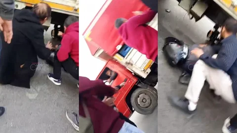 Erdemli Sanayi Kavşağı’nda Kaza: Motosiklet Kamyonete Çarptı, Motosiklet Sürücüsü Yaralı!