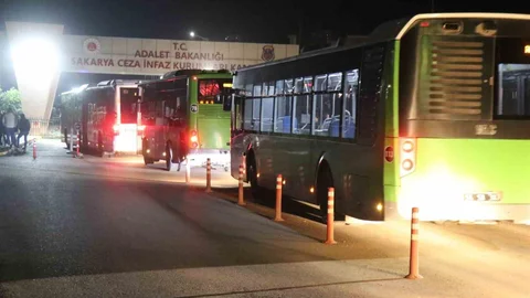 Sakarya'da Cezaevlerinden Tahliyeler Başladı