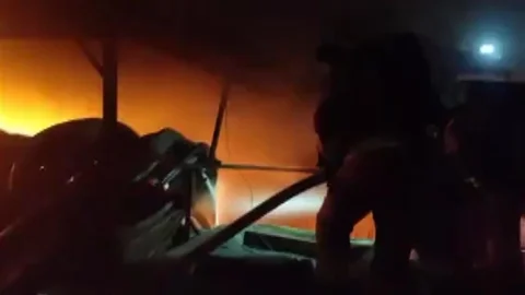 Kahramanmaraş'ta İş Yeri Yangını Çıktı