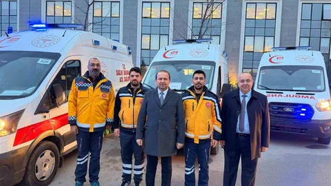 Aydın'a Yeni Ambulanslar Göreve Başladı