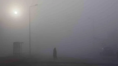 Elazığ'da Yoğun Sis Etkili Oluyor