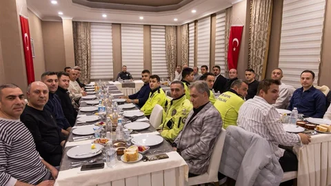 Bilecik'te Emekli Personele Veda Yemeği Düzenlendi