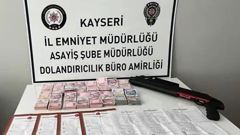 Kayseri'de Dolandırıcılık Operasyonu