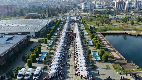Samsun'da 4 Milyon Kilometre Yol Alan Ambulanslar