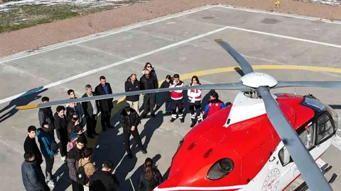 Kayseri'de Bilişim Akademisi'nden Havacılık Gezisi