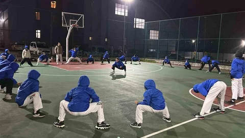 Düzce’de Kış Spor Okulları Devam Ediyor