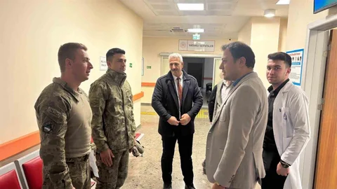 Kaymakam Bayram, Bayburt'ta İncelemelerde Bulundu