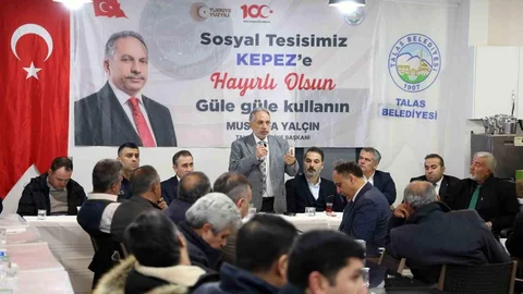 Talas'ta Muhtarlar Buluştu