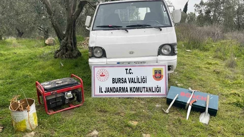 İznik'te Kaçak Kazı Operasyonu