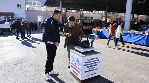 Çameli'de Güvenli Terazi Uygulaması