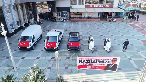 Nazilli Belediyesi Araç Filosu Güçleniyor