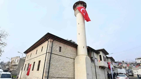 Kahramanmaraş'taki Tarihi Cami Yeniden Açıldı