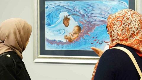 Esenler'de Sanatla Kainat Ayetleri Tefsir Ediliyor