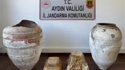 Söke'de Tarihi Eser Operasyonu Yapıldı