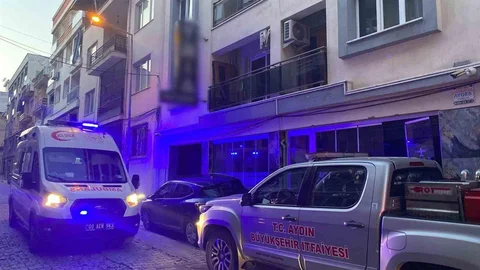 Aydın'da Apartta Yangın Çıktı