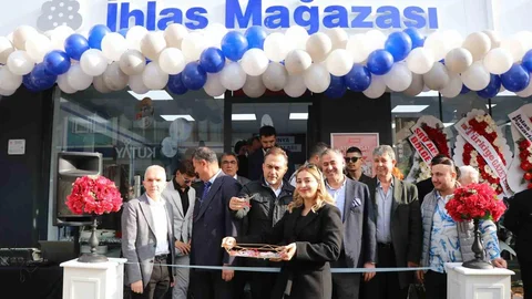 Bolu'da İhlas Mağazası Açıldı