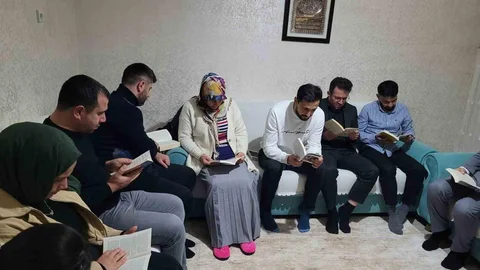 Bitlis'te Ailece Kitap Okuma Etkinliği