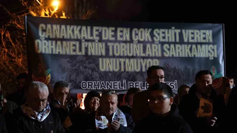 Orhaneli Torunları, Sarıkamış Şehitlerini Andı