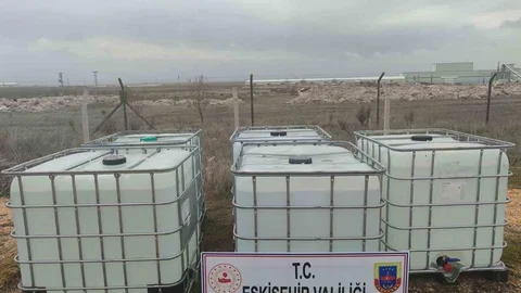 Eskişehir'de Etil Alkol Operasyonu