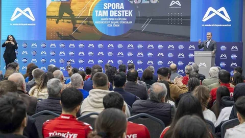 Mersin'de Spor Destekleri Artıyor