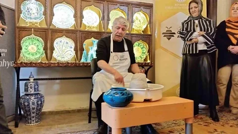 Kütahya'da Çinicilik Etkinliği Düzenlendi