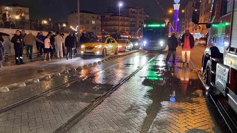 Kocaeli'de Tramvay Kazası Sonrası Yaşlı Kadın Hayatını Kaybetti