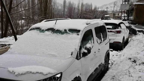 Şırnak'ta Kar Yağışı Etkili Oldu