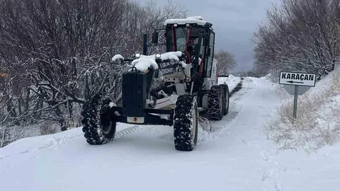 Elazığ'da Kapalı Köy Yolu Sayısı 103'e Ulaştı