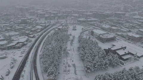 Hacılar'da Kar Yağışı İçin Ekipler Sahada