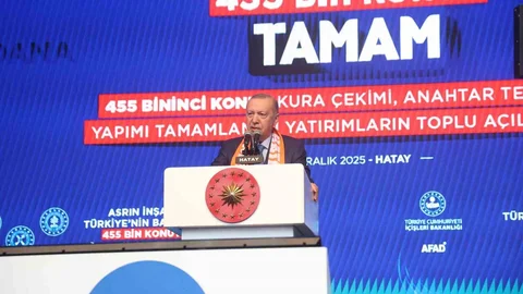 Cumhurbaşkanı Erdoğan Hatay'da Önemli Açıklamalarda Bulundu