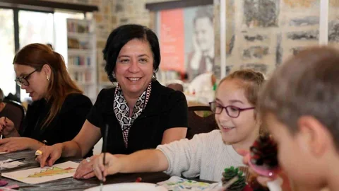 Bodrum'da Yılbaşı Atölyesi Düzenlendi