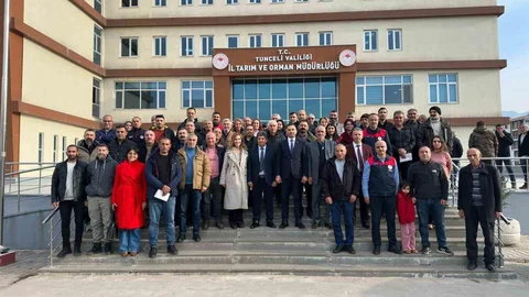 Tunceli'de Arıcılara Eğitim Verildi