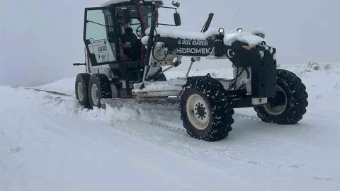 Elazığ'da Kapalı Köy Yolları Arttı