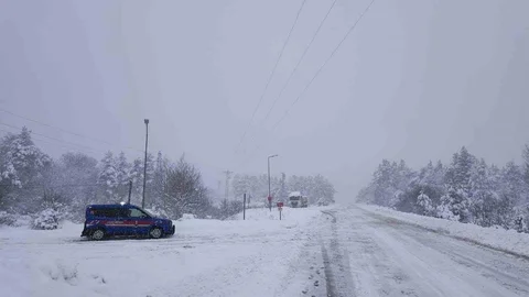 Karabük'te 112 Köy Yolu Kapandı