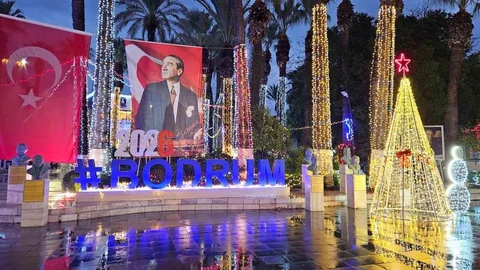 Bodrum'da Yılbaşı Coşkusu Zirveye Ulaştı