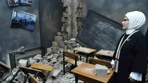 Emine Erdoğan'dan Filistin Sergisi Paylaşımı