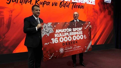 Samsun Büyükşehir'den Amatör Spor Kulüplerine Destek