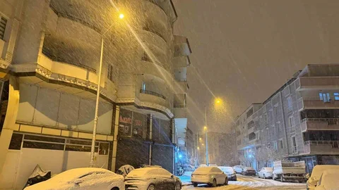 Iğdır’da Kar Yağışı Etkili Oldu